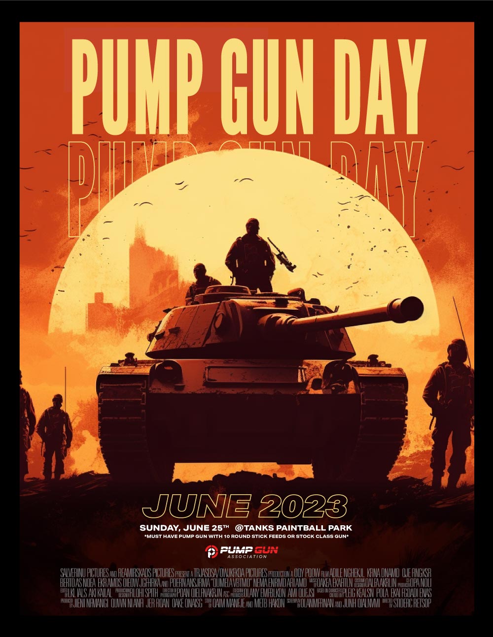 June 2023 Pump League Promotional Poster